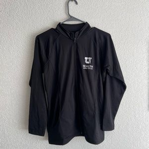 University of Utah Health Horn Legend Full Zip Black Jacket.